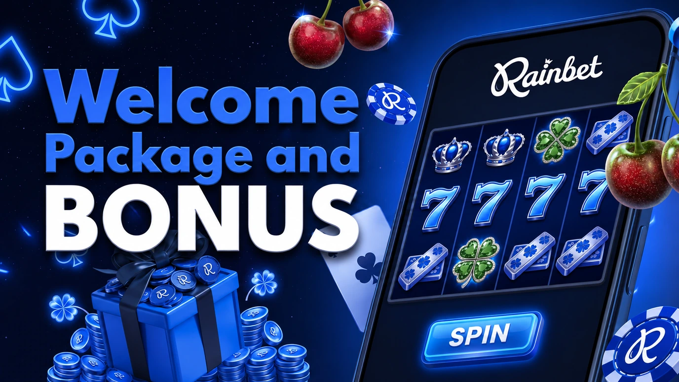 Rainbet welcome package and bonus